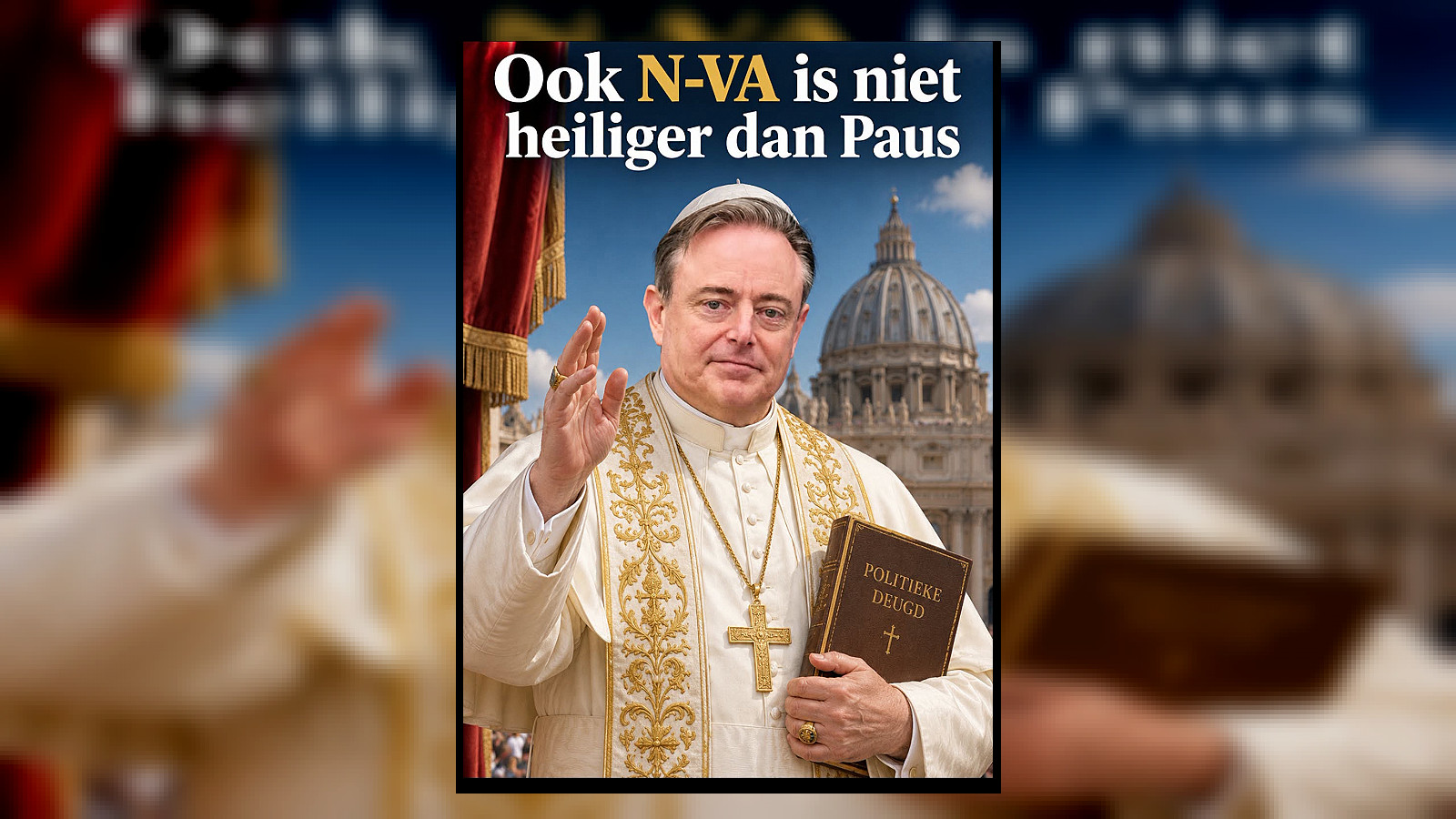 N-VA blijkt niet heiliger dan de paus: begroting wordt lakmoesproef