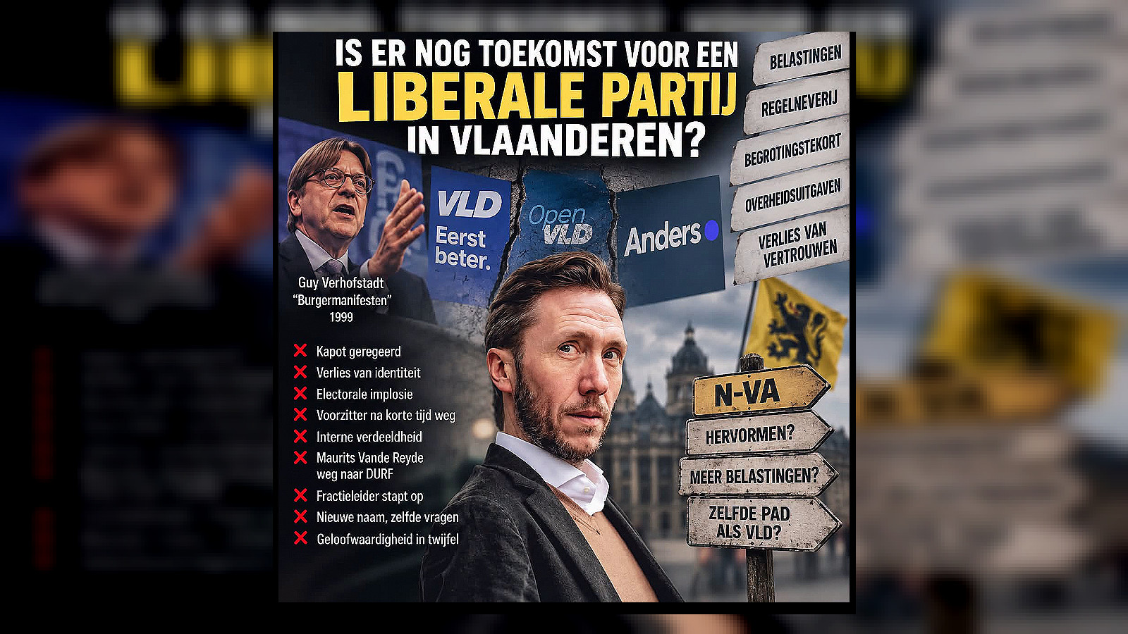Is er nog toekomst voor een liberale partij in Vlaanderen?