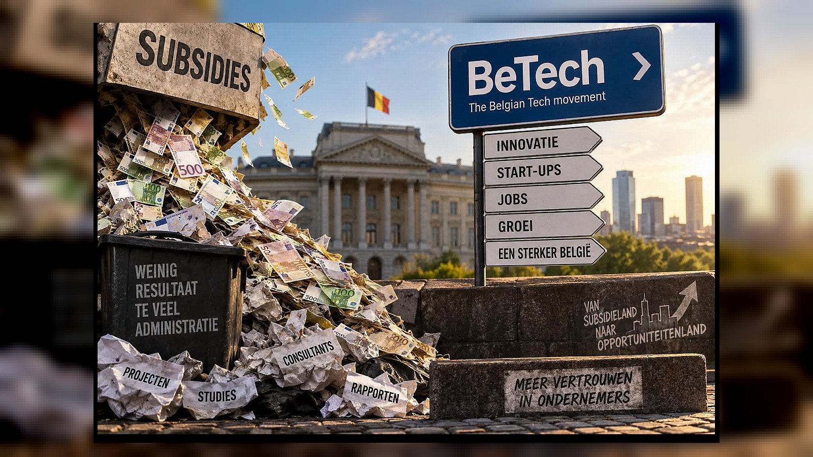 Miljarden nutteloze subsidies: meer aandacht voor BeTech en technologisch beleid