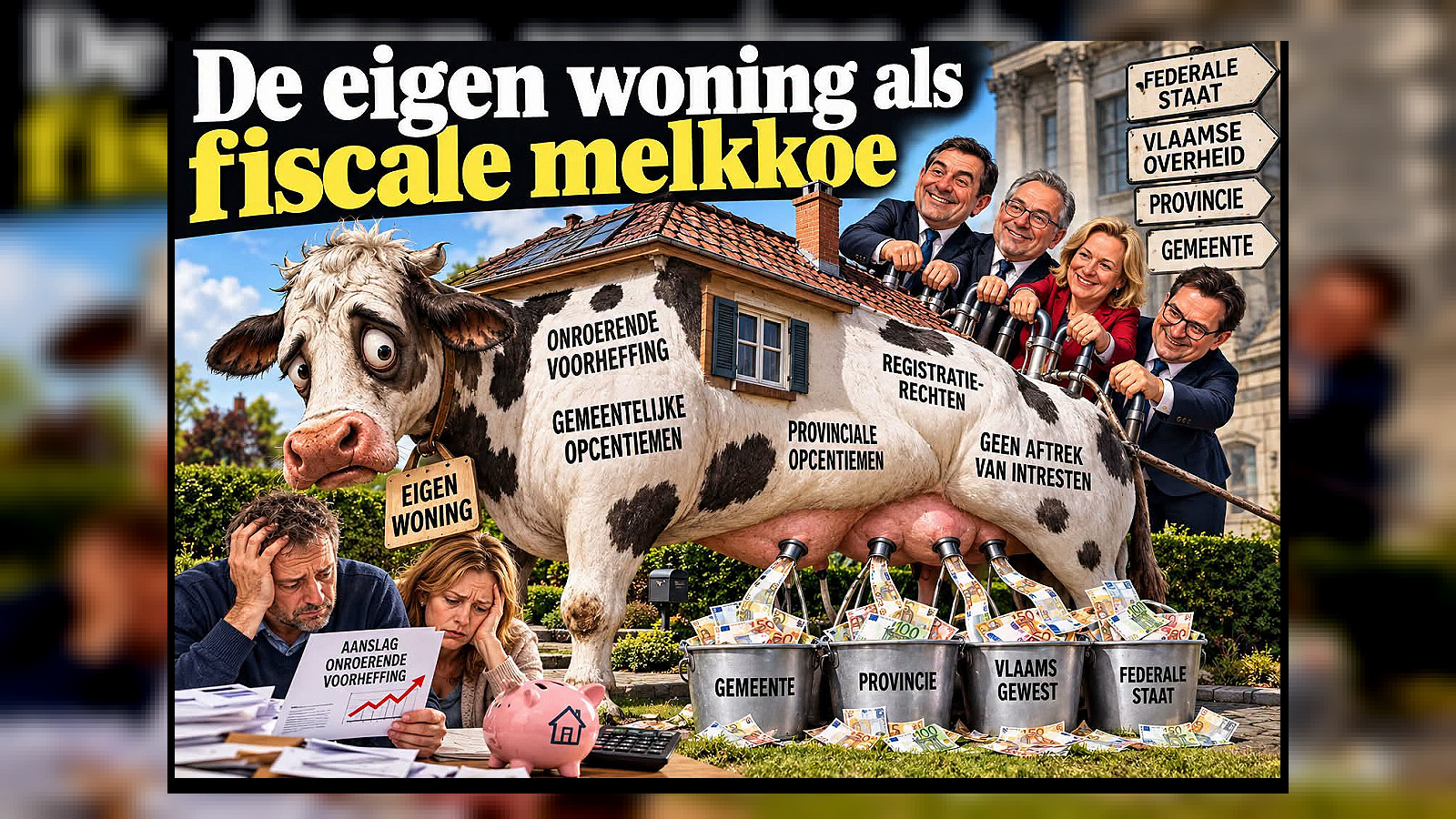 Vlaamse eigenwoning: fiscale melkkoe, afbetalingsplannen en de strijd tegen de overheid