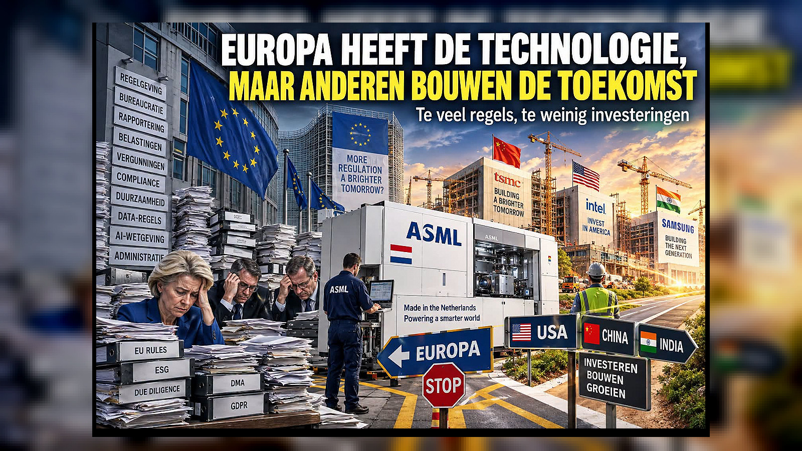 375 miljard euro achterstand bij financiering van technologiebedrijven: waarom Europa faalt