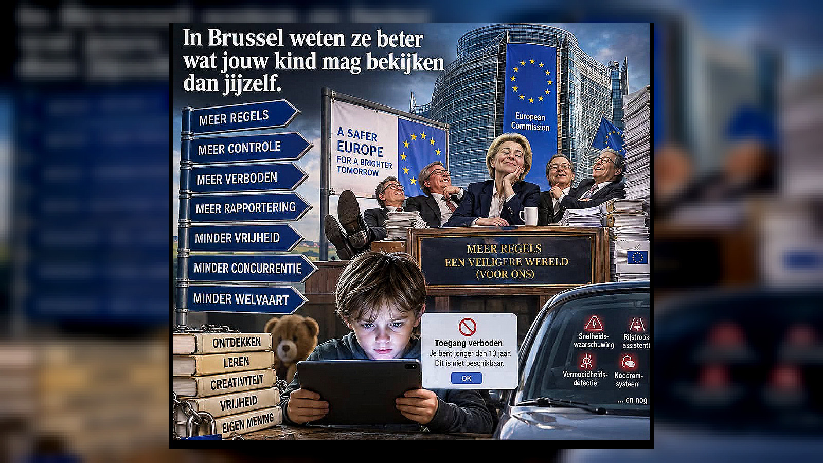 Europa regelt alles behalve zijn eigen achterstand: de EU en de interne markt