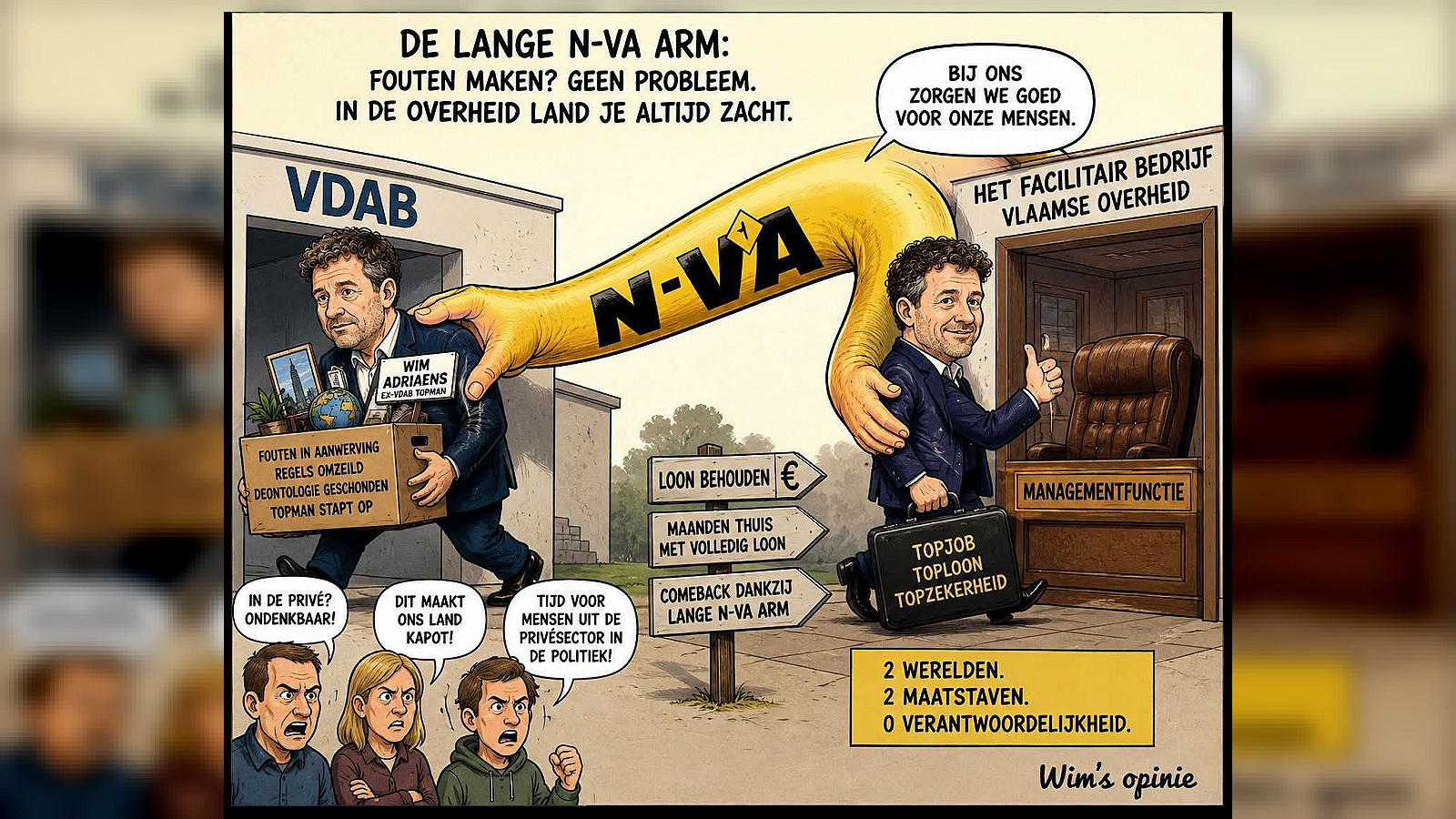 Het dossier-Wim Adriaens: een koude douche voor wie dacht dat de oude politieke cultuur voorbij was