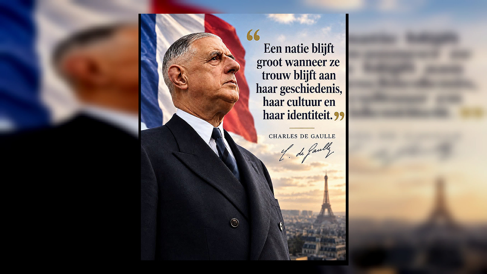 De Gaulle’s visie op Frankrijk: diversiteit met grenzen en een Europese identiteit