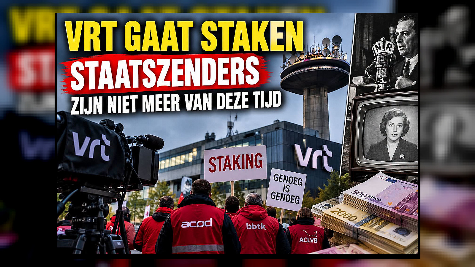 VRT: een publieke omroep die miljoenen kost – waarom blijven we het betalen?