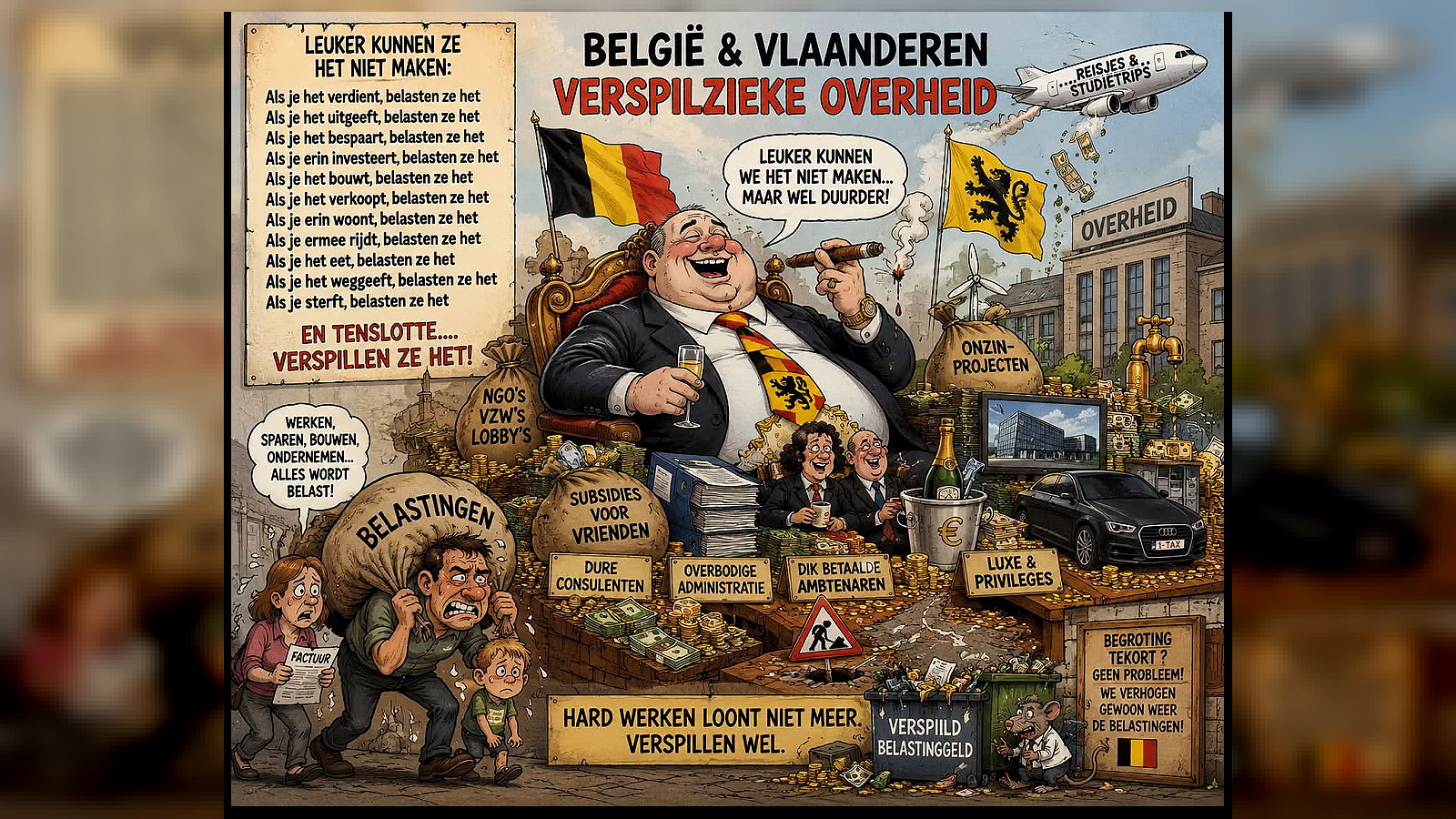 Subsidies voor ‘ontaarde kunst’: Theo Francken als swastika en de vraag wie belastinggeld mag financieren