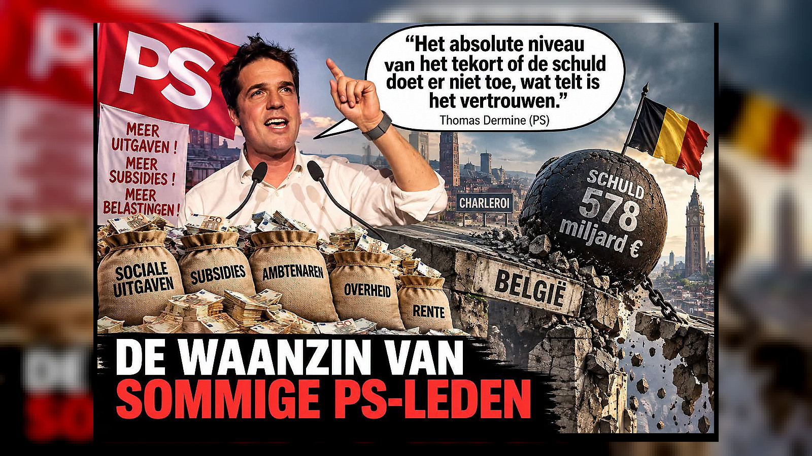 PS en de begroting: vertrouwen versus realiteit in België