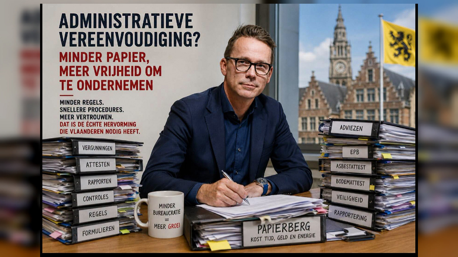 Administratieve vereenvoudiging in Vlaanderen: minder regels, meer vertrouwen