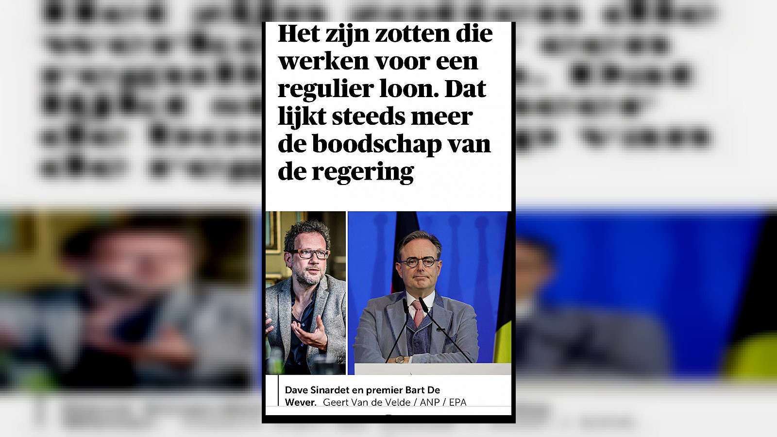België overleeft niet dankzij hogere belastingen, maar dankzij uitzonderingen