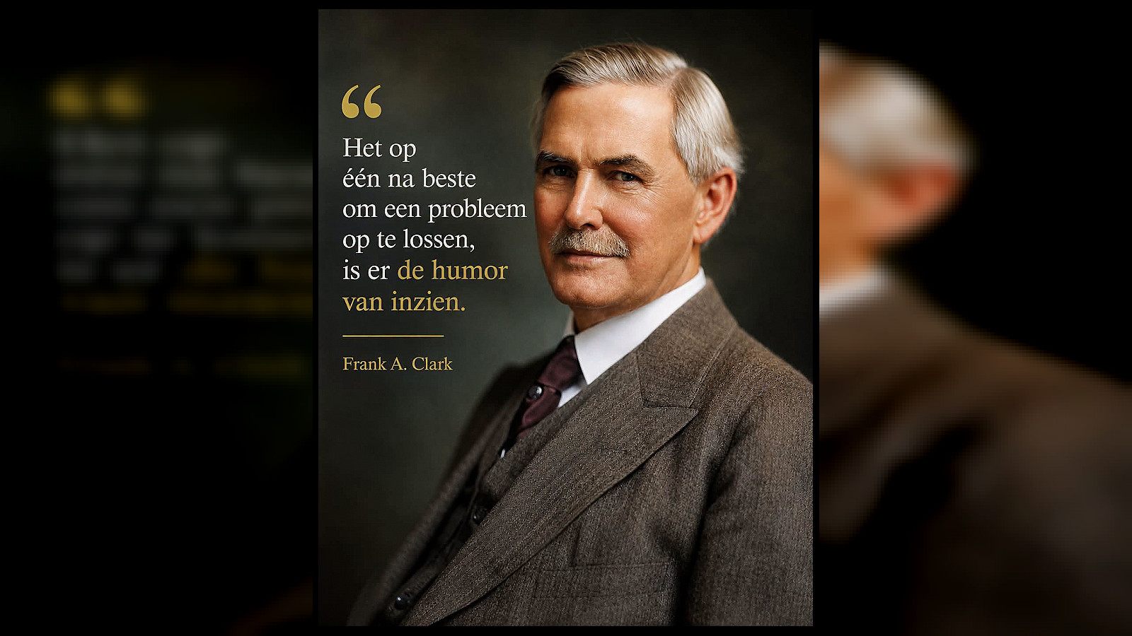 Humor als wapen tegen de miserie van de dag