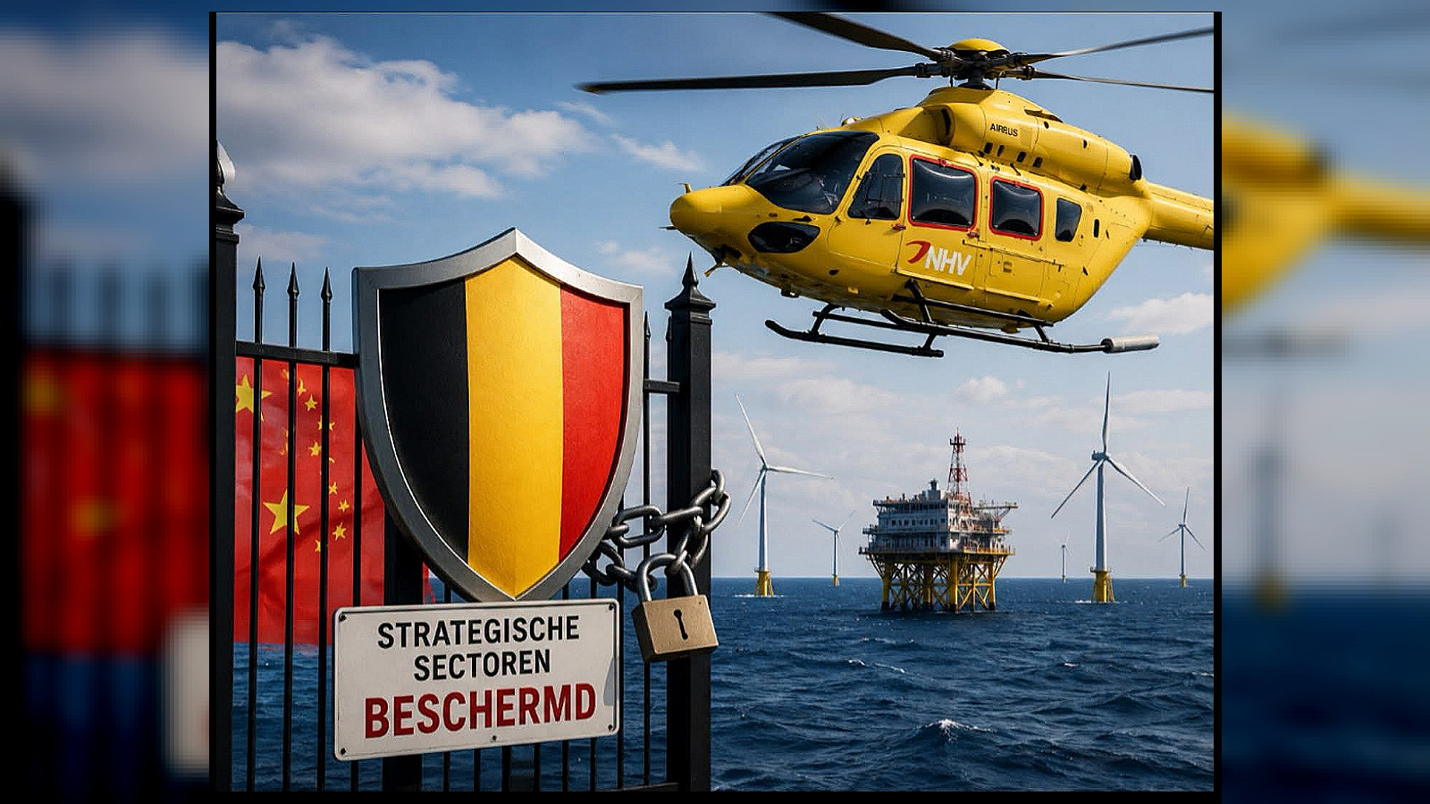 Eindelijk worden strategische sectoren beter afgeschermd voor China